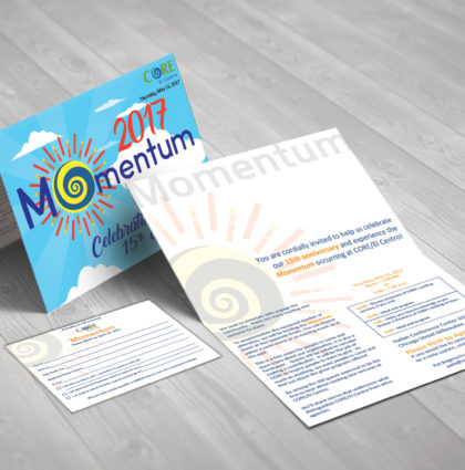 Core el Centro Invite Card