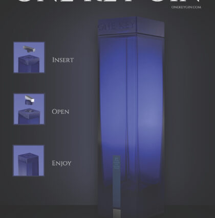 Magazine Ad (One Key Gin)